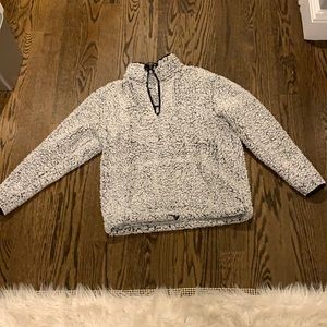 PINK sherpa sweatshirt